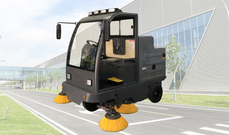 駕駛式掃地車