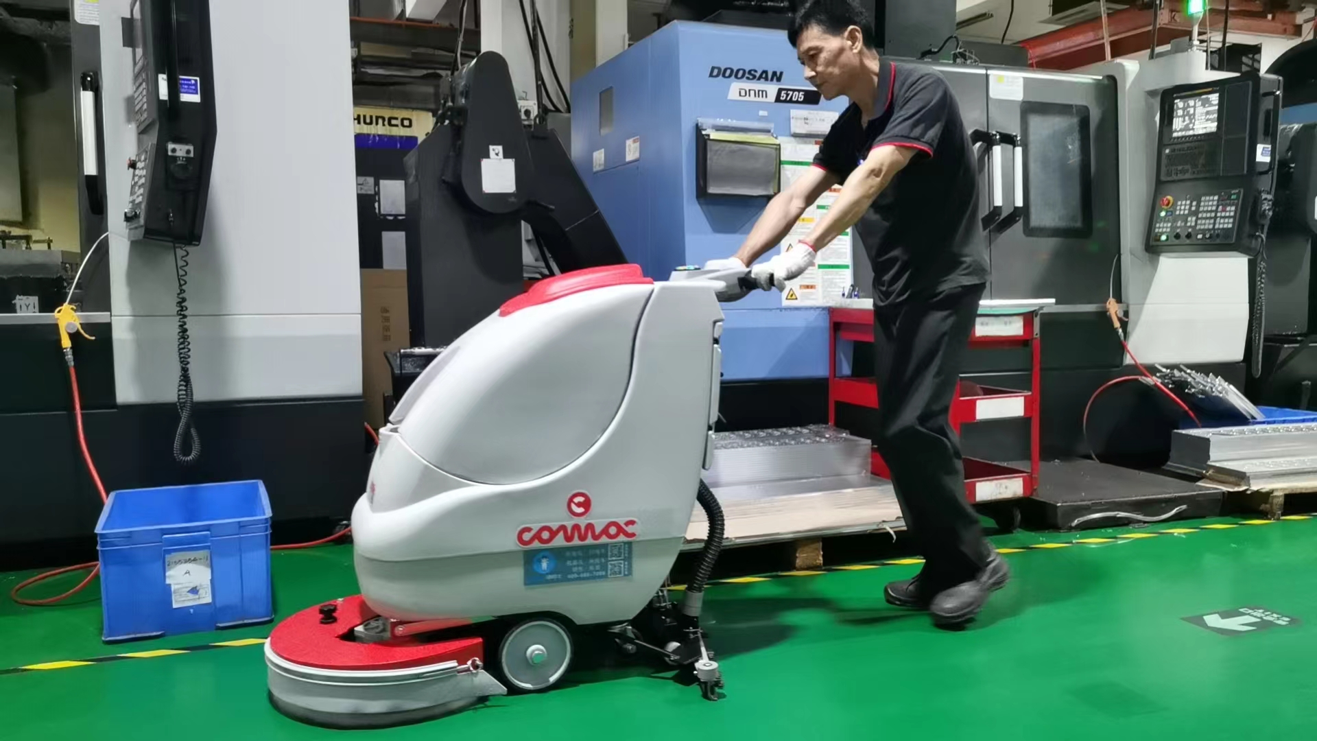 潔臣士洗地機(jī)：賦能五金工廠清潔升級，解鎖高效低成本新路徑